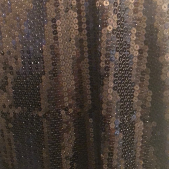 A10 Covington L black tank top with sequins - Picture 3 of 6